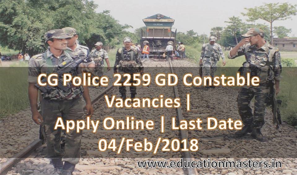 cg-police-2259-gd-constable-tradesman-vacancies