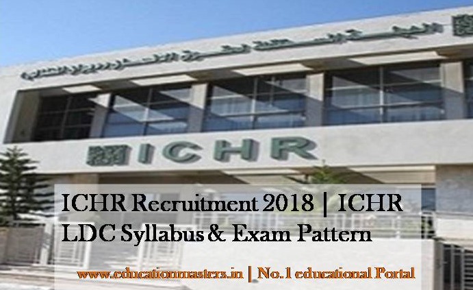 ichr-ldc-syllabus-exam-pattern-2018