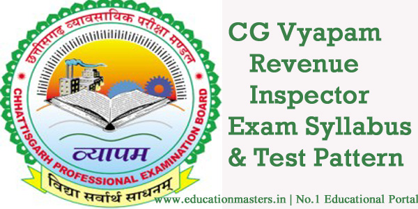 cg-vyapam-revenue-inspector-syllabus-exam-pattern-download-pdf