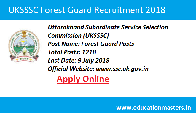 uksssc-recruitment-2018-1218-forest-guard-posts-apply-online