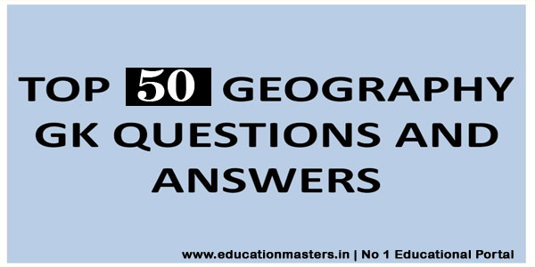 Geography GK Questions with Answer For Patwari Exam - GK in Hindi