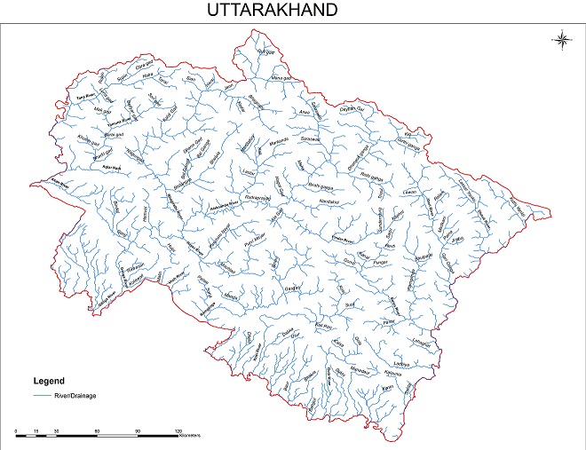 उत्तराखंड की प्रमुख नदियाँ  | Main Rivers of Uttarakhand | UK river Gk in hindi