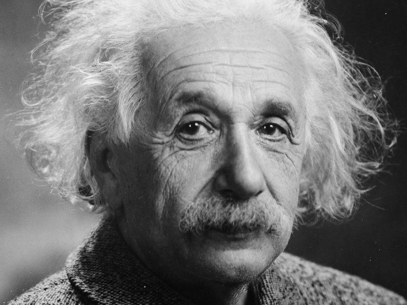 German mathematician and physicist Albert Einstein