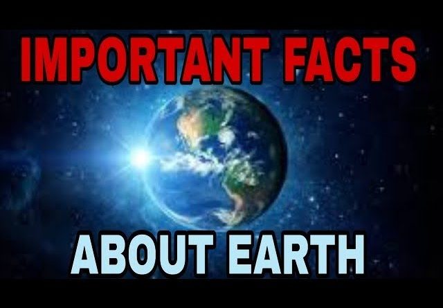 General Knowledge :Important information About Earth in Hindi