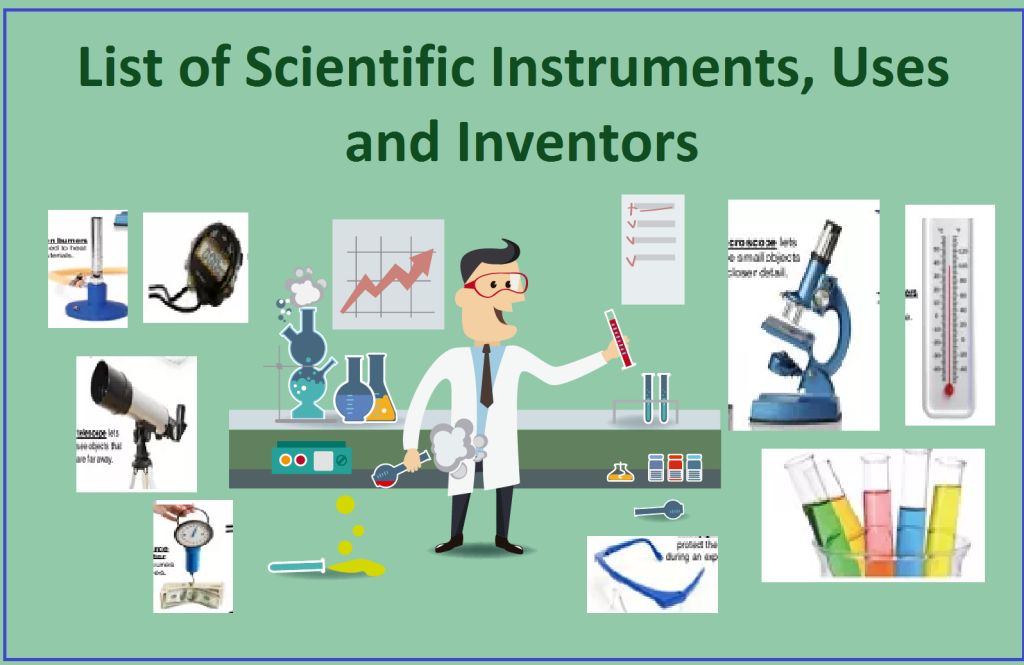 names-of-various-scientific-instruments-and-their-uses