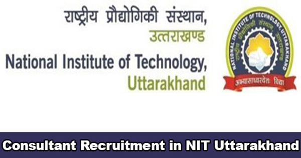 Consultant-Recruitment-NIT-Uttarakhand
