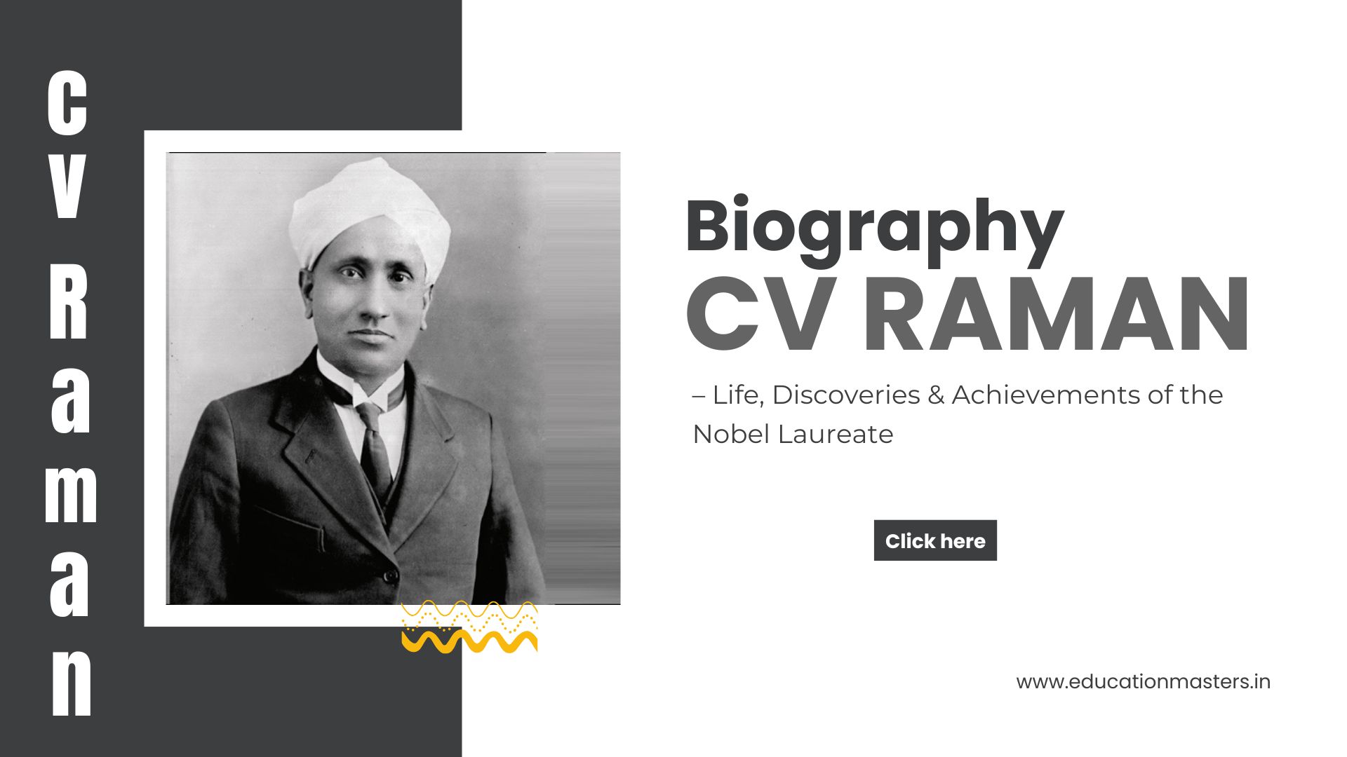 CV Raman – Life, Discoveries & Achievements of the Nobel Laureate ...