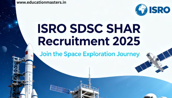 ISRO SDSC SHAR Recruitment 2025 – Apply Online for 141 Post | Education ...