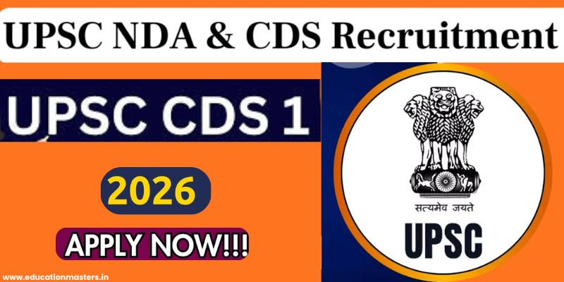UPSC Notification 2026: Apply for 451 CDS Posts Last Date December 30 ...