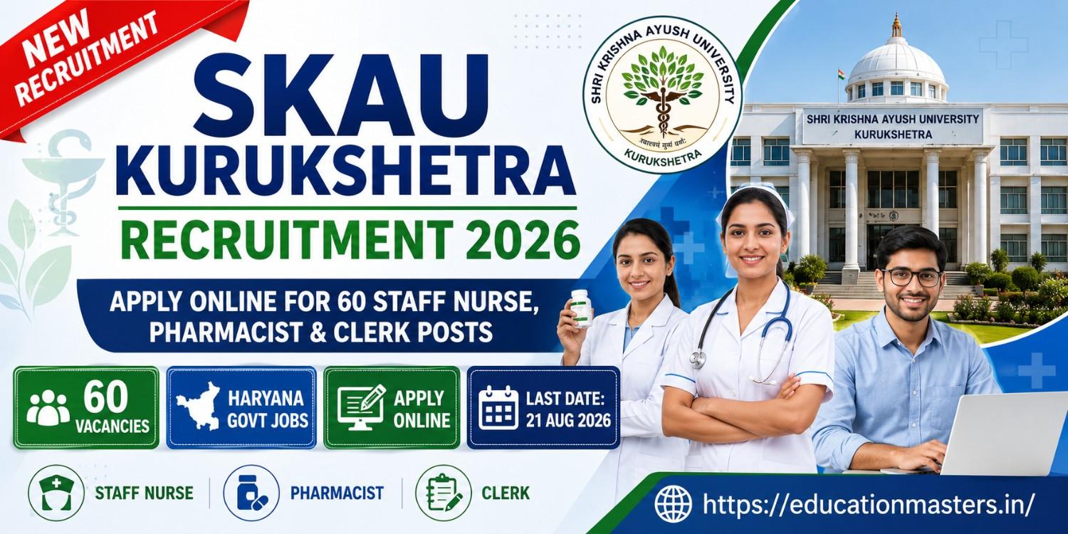 SKAU-Kurukshetra-Recruitment-2026